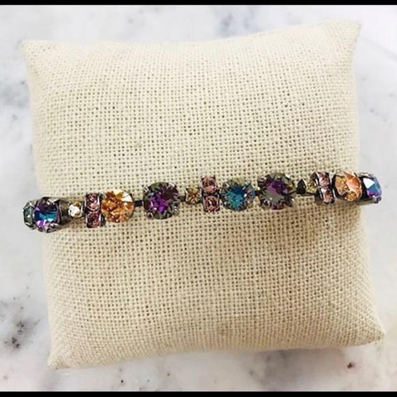 Sorrelli Silver Fashion Bracelets for sale | eBay Stunning Ant. Silver Pastel Sorrelli Bracelet NWT
